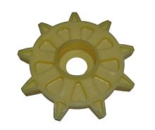 Звёздочка пластиковая со ступицей под 205 подшипник