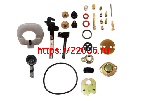 Ремкомплект карбюратора 188F (GX 390) (жиклеры, прокладки, поплавок, игла, оси) (YT-GP-001336)