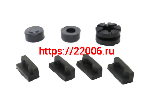 Набор резиновых деталей бардачков и бензобака Alpha(3 прямоугольных+1 большая и 2 маленьких круглых) Набор резиновых деталей бардачков и бензобака Alpha(3 прямоугольных+1 большая и 2 маленьких круглых)