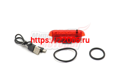 Фонарь габаритный Вело встроенный аккумулятор + USB зарядка Фонарь габаритный Вело встроенный аккумулятор + USB зарядка