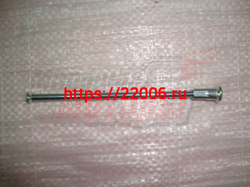 Спица Урал короткая с нипелем (прямая) Спица Урал короткая с нипелем (прямая)