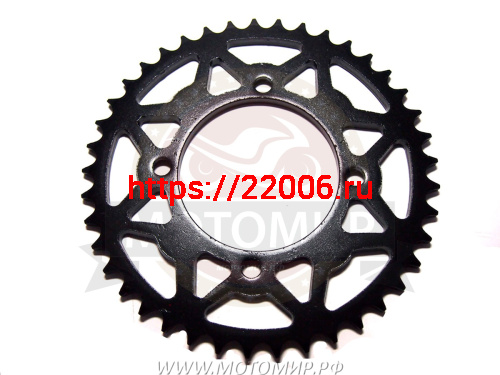 Венец (Z41) 428 (d76mm - 4 x 65mm) TTR125, Fithter 125 (НАБОР) Венец (Z41) 428 (d76mm - 4 x 65mm) TTR125, Fithter 125 (НАБОР)