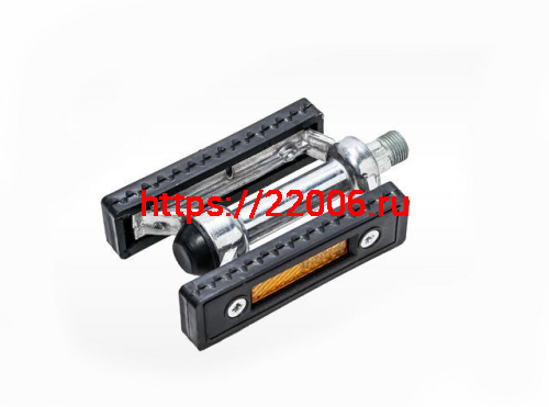 Педаль алюминиевая М14*1.25 с катафотами (аналог Минской) 3032709 Педаль алюминиевая М14*1.25 с катафотами (аналог Минской) 3032709