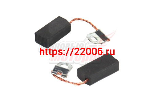 Щетки (№404) (6,3х10х20) ЭП 5107,5708,УШМ LSM 230 Щетки (№404) (6,3х10х20) ЭП 5107,5708,УШМ LSM 230