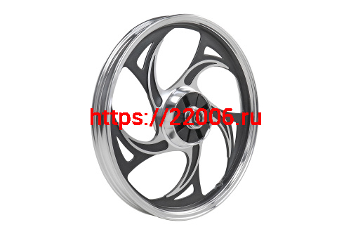 Обод Delta, Zodiak, Alpha, ОВ-70 1,60-17 литой задний 17" ТИП3 (черный) фото 2 Обод Delta, Zodiak, Alpha, ОВ-70 1,60-17 литой задний 17" ТИП3 (черный) фото 2