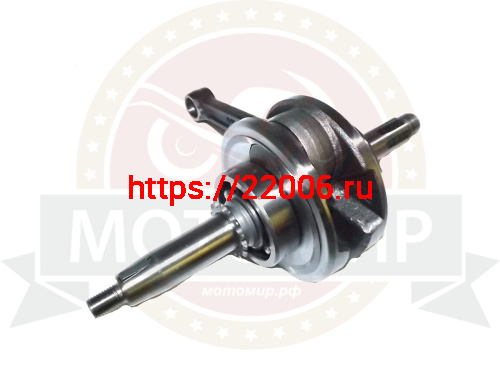 Коленвал Zodiak 90 (Delta, Альфа, 90сс) палец13мм., в сборе с подш. фото 2 Коленвал Zodiak 90 (Delta, Альфа, 90сс) палец13мм., в сборе с подш. фото 2