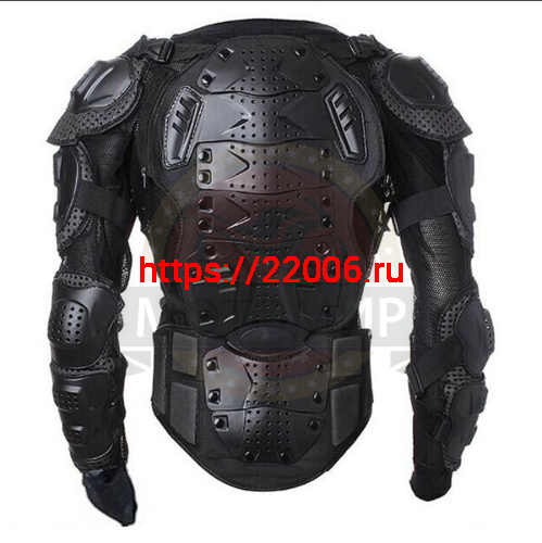 Защита тела мото PRO-BIKER НХ-Р14 , полная защита ("рубаха" со всеми протекторами), черная, XL фото 2