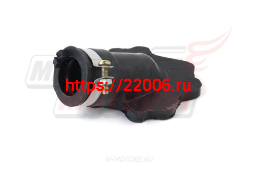 Патрубок карбюратора Yamaha JOG50/90 фото 2