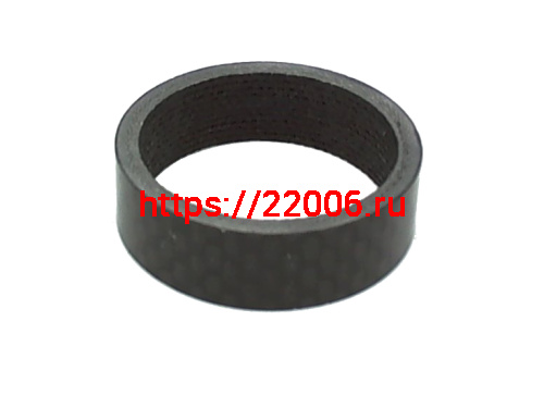 _Кольцо проставочное MR.CONTROL 1-1/8"х10мм карбон _Кольцо проставочное MR.CONTROL 1-1/8"х10мм карбон