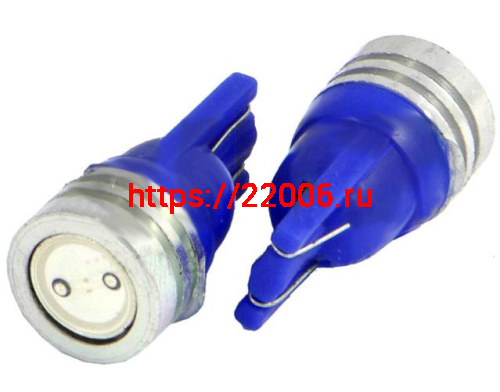 Лампа габарит, без цоколя (2 штуки) SMD синие Лампа габарит, без цоколя (2 штуки) SMD синие