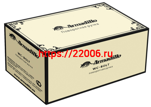 Ручка Armadillo (Армадилло) поворотная BK6.R.CL55 (BK6/CL) BB-17 коричневая бронза фото 2