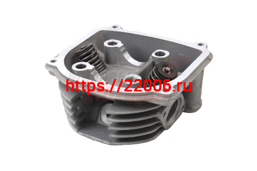 Головка цилиндра 4х такт. дв.157QMJ (61,0мм (d=23/28) в сборе (клапаны,пружины) Головка цилиндра 4х такт. дв.157QMJ (61,0мм (d=23/28) в сборе (клапаны,пружины)