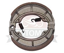 Колодки тормозные барабан. перед./зад. BAJAJ Boxer150 (НАБОР)