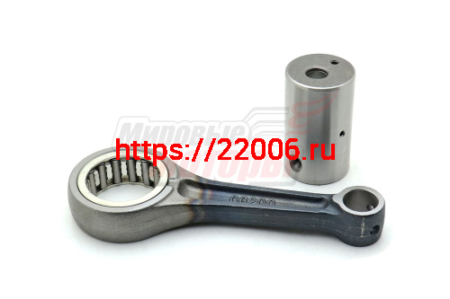 Шатун коленвала 163FML-2 (200CC)(ниж.палец 32мм;под верх.палец 15мм;105,5мм м/у центрами)