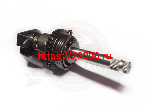 Вал кикстартера в сборе CB250 см3 Zongshen ZS 170MM-2 (100201863) (НАБОР)