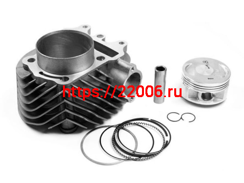 Цилиндро - поршневая группа 4Т 161 QMK (маслянное охлаждение) 170см3 d-61KIYOSHI Цилиндро - поршневая группа 4Т 161 QMK (маслянное охлаждение) 170см3 d-61KIYOSHI