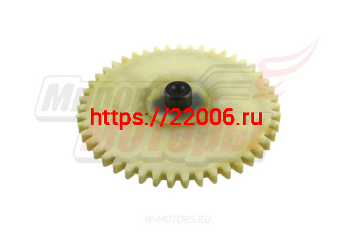 Насос масляный в комплекте с шестерней 139QMB (GY6-50-80) (шестерня 47 зубов) фото 2