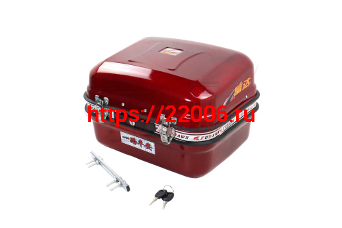 Кофр ALPHA (ящик задний) 28л. Ш.Г.В.: 36*28*23см. красный Кофр ALPHA (ящик задний) 28л. Ш.Г.В.: 36*28*23см. красный