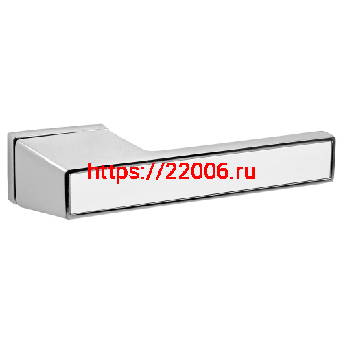 Ручка Fuaro (Фуаро) раздельная LM/Z K.QS52.TITAN CP/WH-19 хром/белый Ручка Fuaro (Фуаро) раздельная LM/Z K.QS52.TITAN CP/WH-19 хром/белый