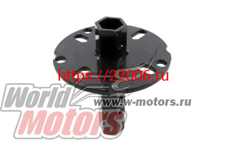 Ступица колеса МБ вал S24 (универсальная на 4 и 5отв., L=165мм) с выступом Ступица колеса МБ вал S24 (универсальная на 4 и 5отв., L=165мм) с выступом