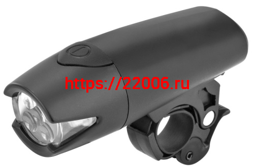 _Фара Вело передняя, 5 диода, 2 режима работы, черная (без баратеек) (JY-840) (560085) _Фара Вело передняя, 5 диода, 2 режима работы, черная (без баратеек) (JY-840) (560085)