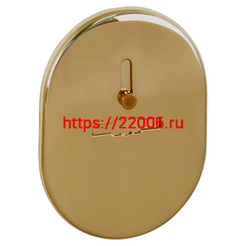 Накладка Fuaro (Фуаро) на сувальдный замок ESC.S-lift.SF/OV.476 (ESC 476) с шторкой GP латунь Накладка Fuaro (Фуаро) на сувальдный замок ESC.S-lift.SF/OV.476 (ESC 476) с шторкой GP латунь