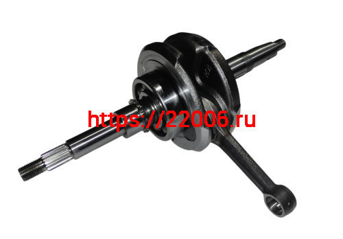 Коленвал 4х такт. GY6-180 1P62F WD180 с шатуном и подшипниками (162F.01.100)