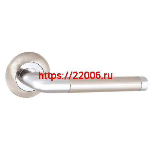 Ручка Punto (Пунто) раздельная R.TL54.REX (REX TL) 105mm SN/CP-3 матовый никель/хром Ручка Punto (Пунто) раздельная R.TL54.REX (REX TL) 105mm SN/CP-3 матовый никель/хром
