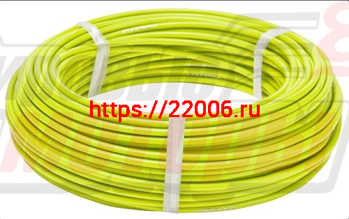 Оплетка троса тормоза вело 4,9мм (метражом) "СТЕЛС" салатовая Оплетка троса тормоза вело 4,9мм (метражом) "СТЕЛС" салатовая