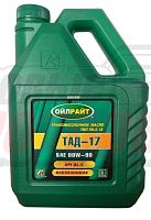 Масло трансмиссионное "Oil Right" ТАД-17 ТМ-5-18 GL-5 80W90 (3л)