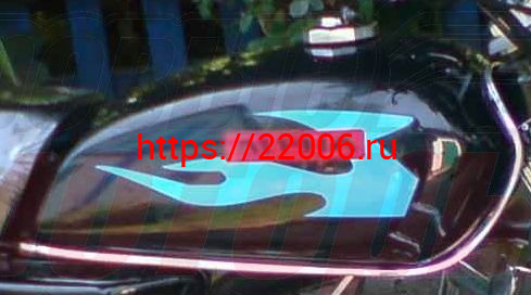 Бензобак Alpha FX Max серебристый Бензобак Alpha FX Max серебристый