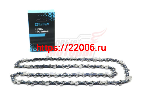 Цепь "HEMEN" 20" 3/8-1.6-72z (Stihl 440-660) "острый зуб"