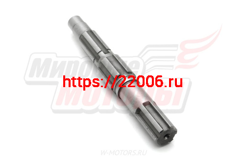 Вал вторичный КПП CG200/250 L165мм трицикл фото 2 Вал вторичный КПП CG200/250 L165мм трицикл фото 2